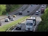 traffic and road monitoring on A3 A-road Traffic UK HD - rush hour - British Highway